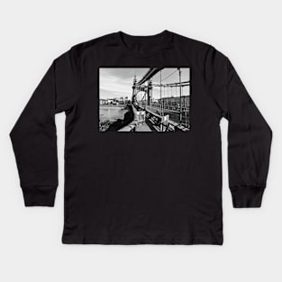 Hammersmith Bridge Kids Long Sleeve T-Shirt